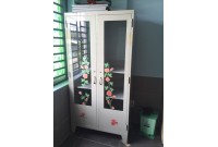 Thanh Lý Tủ Sắt 2 Cánh Kiếng Như Mới 95%